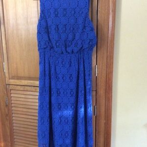 Lands end, never worn, lace dress.